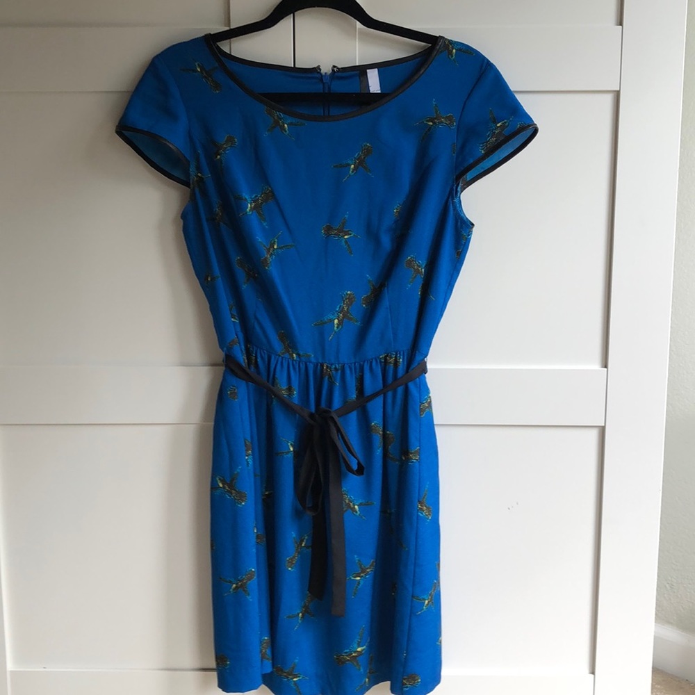 Kensie bird print dress